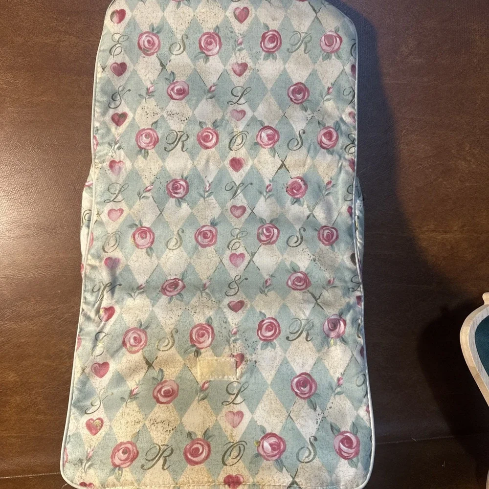 Hanging Travel Bag Cosmetic/Toiletries Bag CaseWhite,mint,Pink Estate Sale Find